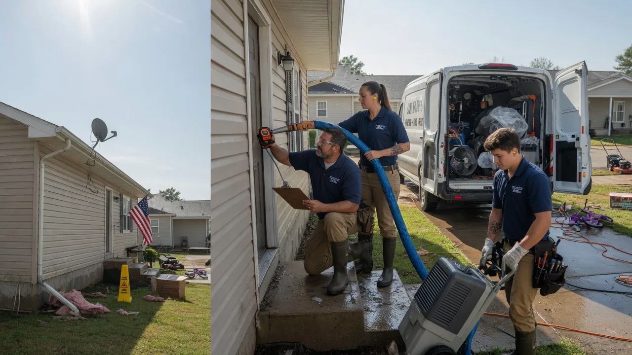 Ceiling Water Damage Restoration in Garrison, ND near me